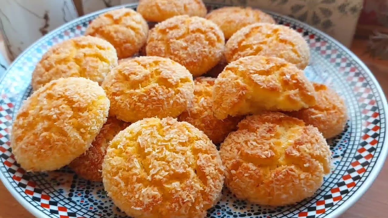 بدون بيض ولا زبدة ولا دقيق ⁉️حضريهم في 10 دقائق حريشات فالفرن 👌