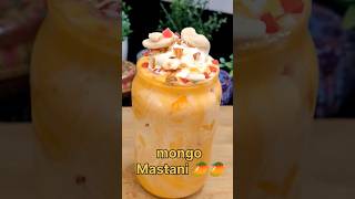 Pune Famous Mango Mastani 🥭 Ghar Par Kaise Banaye!#mango mastani#mango shake#viralrecipe  #homemade