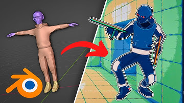 Design Stunning 3D Characters in 94 Seconds | Blender Tutorial