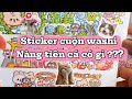 ✨Thử thách hình dán cuộn tiên cá 🤡🤡🤡#hinhdan #diy #sticker #review #tiemtaphoanhakem