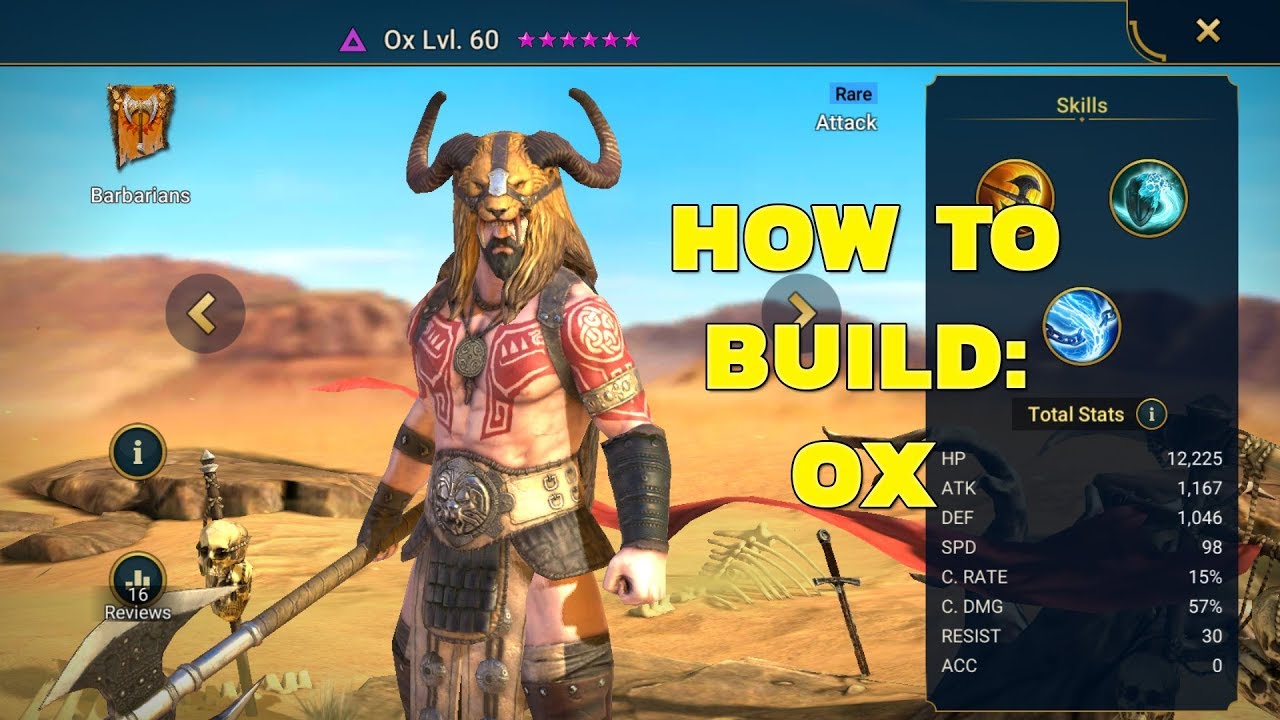 Raid How To Build Ox Youtube