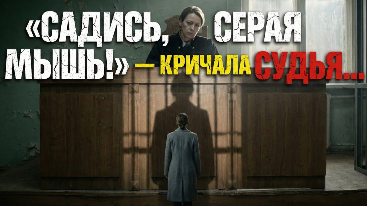 «САДИСЬ, СЕРАЯ МЫШЬ!» — кричала продажная судья на школьную учительницу...