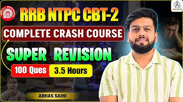 COMPLETE CRASH COURSE OF MATHS FOR RRB NTPC CBT -2 EXAM | FULL MATHS REVISION IN 3.5 HOURS #rrb #cgl