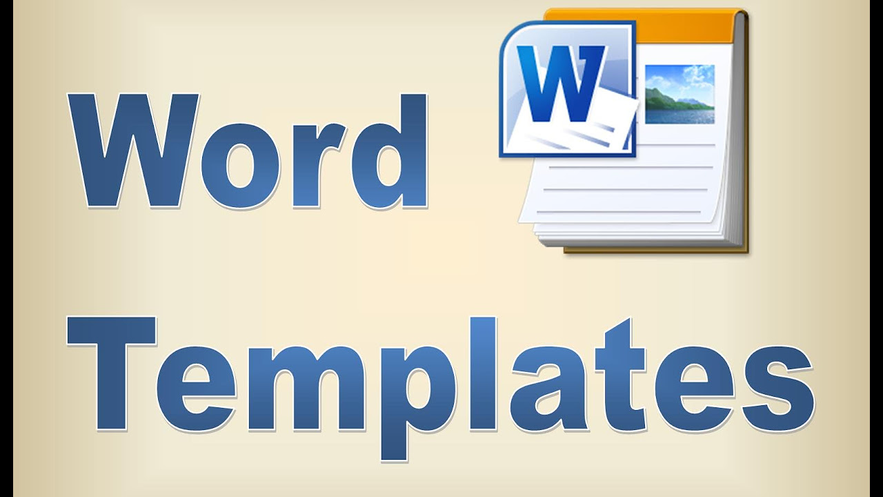 template word สวยๆ  New Update  Making Templates in Microsoft Word