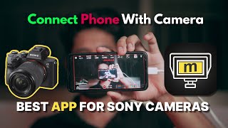 Use your phone as external monitor on camera | Monitor+ app