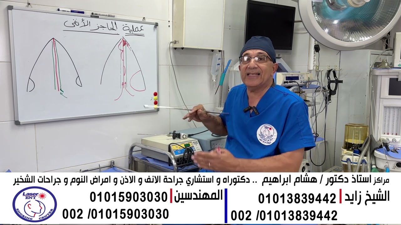 الدليل الطبي- عملية الحاجز الانفي ..كيف تتم خطوة بخطوة  .. شرح  تفصيلي  بطريقة كما لم تراها من قبل