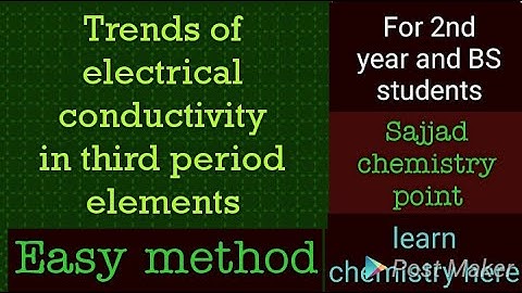 Electrical conductivity