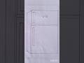 How To Draw Fridge Easy Shorts Video 