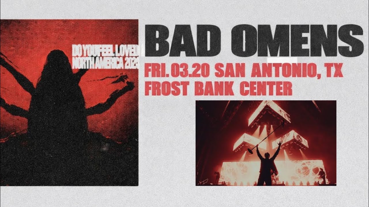 BAD OMENS - DO YOU FEEL LOVE TOUR (FULL SHOW HD) Live 3/20/26 at