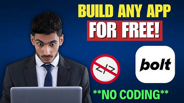 How to Use Bolt AI for FREE in 2025 | Build a Mobile App Without Coding