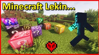 Minecraft lekin Lucky Blocklar | O'zbekcha minecraft #Kayzo