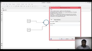 constant block and sum block in simulink matlab