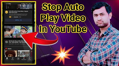 How to Stop Auto Play Muted Video In YouTube ||  #Howto #video #tips #tricks #autoplay