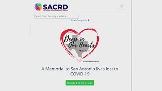 San Antonio memorial honors those who died of COVID-19