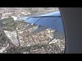 EMIRATES A380 TAKE OFF FROM SYDNEY AUSTRALIA - MAY 2016