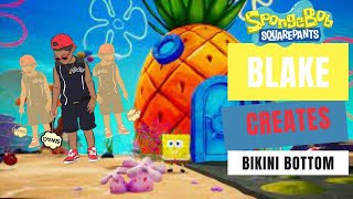 Bikini Bottom Fun W Spongebob Blake Makes A Terrarium Whats Up Blake