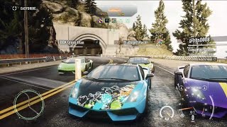 Gallardo Grand Tour against some friends  NFS Rivals