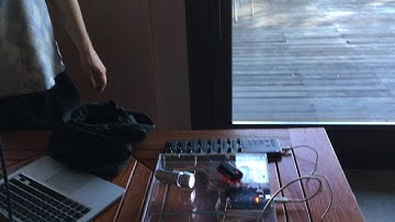 Leafcutter John soundcheck@CHAMOISic 2016