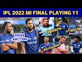 IPL 2022 MI Dangerous Playing 11 || MI Playing 11 For IPL 2022 || Only On Cricket