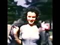 Rare home movie of Norma Jeane (Marilyn Monroe) while on a trip with Grace Goddard in 1944. #shorts