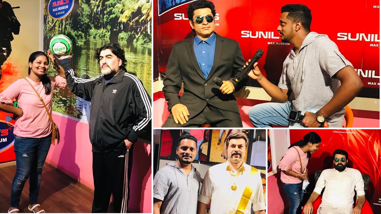 Sunil’s Wax Museum, Trivandrum I Day out with celebrities First ever