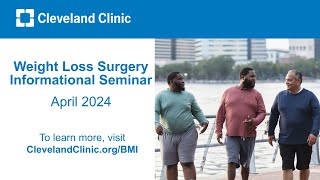 Weight Loss Surgery Informational Seminar | April 2024