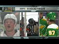 Jack Eichel receives game misconduct for spearing Kirll Kaprizov | NHL on ESPN