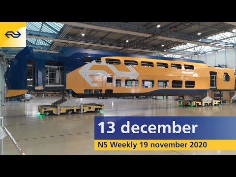 NIEUWE DIENSTREGELING | Exclusieve beelden nieuwe Intercity | Winnaar NS publieksprijs | NS Weekly