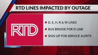 RTD experiencing significant delays caused by global tech outage