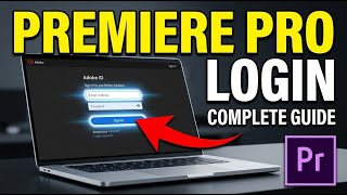 How to login to Adobe Premiere Pro - Complete Guide