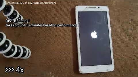 Full iPhone System install on any Android Smartphone 2020