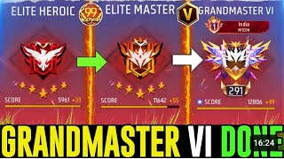 Grandmaster Vi Region Done ✅Solo Grandmaster Region Pushing in Solo _freefire(360P)