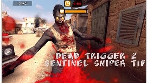 Dead Trigger 2 Sentinel Sniper Tip & Tricks (Gameplay)