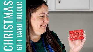 DIY Gift Card Holder 💰 Make a Christmas Gift Card Wallet 🎄 CCC Day 18 
