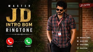 Master JD Intro BGM Ringtone 🔥 | Thalapathy Vijay Mass BGM | Phone Ringtone |#master#movie#ringtone 