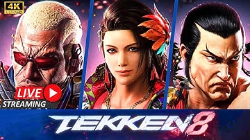 🔴 Tekken 8 - 24/7 Stream | CPU vs CPU | Live | tekken 8 live