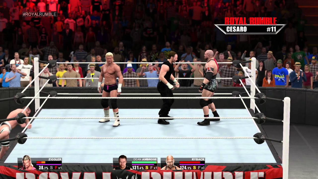 WWE 30 Man Royal Rumble Match 2015 YouTube