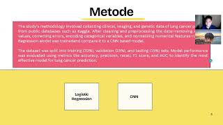 Conference Style Presentation - Lung Cancer Prediction Using Classification Algorithms