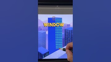 Using the transform tool to properly use window brushes.