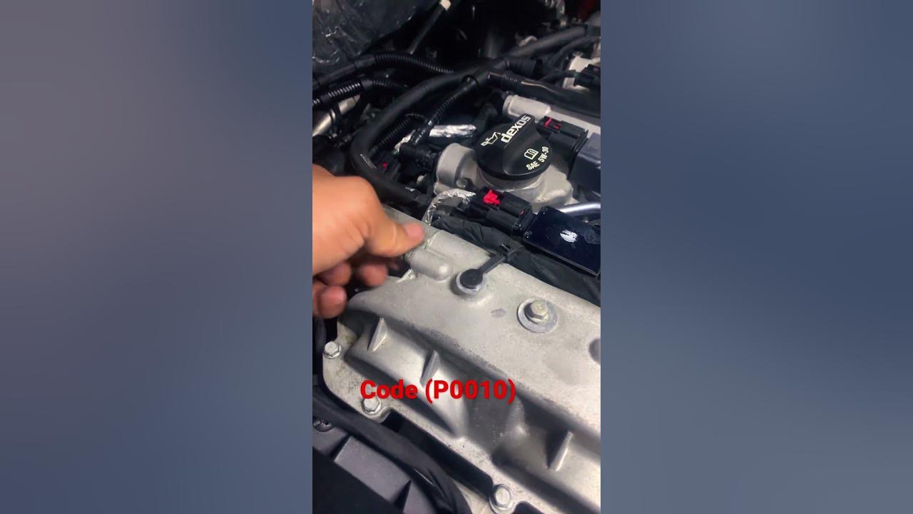 2014 buick regal code p0010 variable timing solenoid youtube