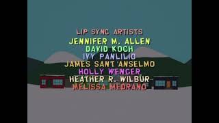 South Park End Credits 1997