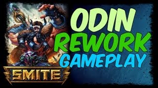 SMITE Odin Rework Gameplay! | OP or Nah? (God Reveal)