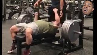 When Bench Pressing Goes WRONG - Bar DROPPED