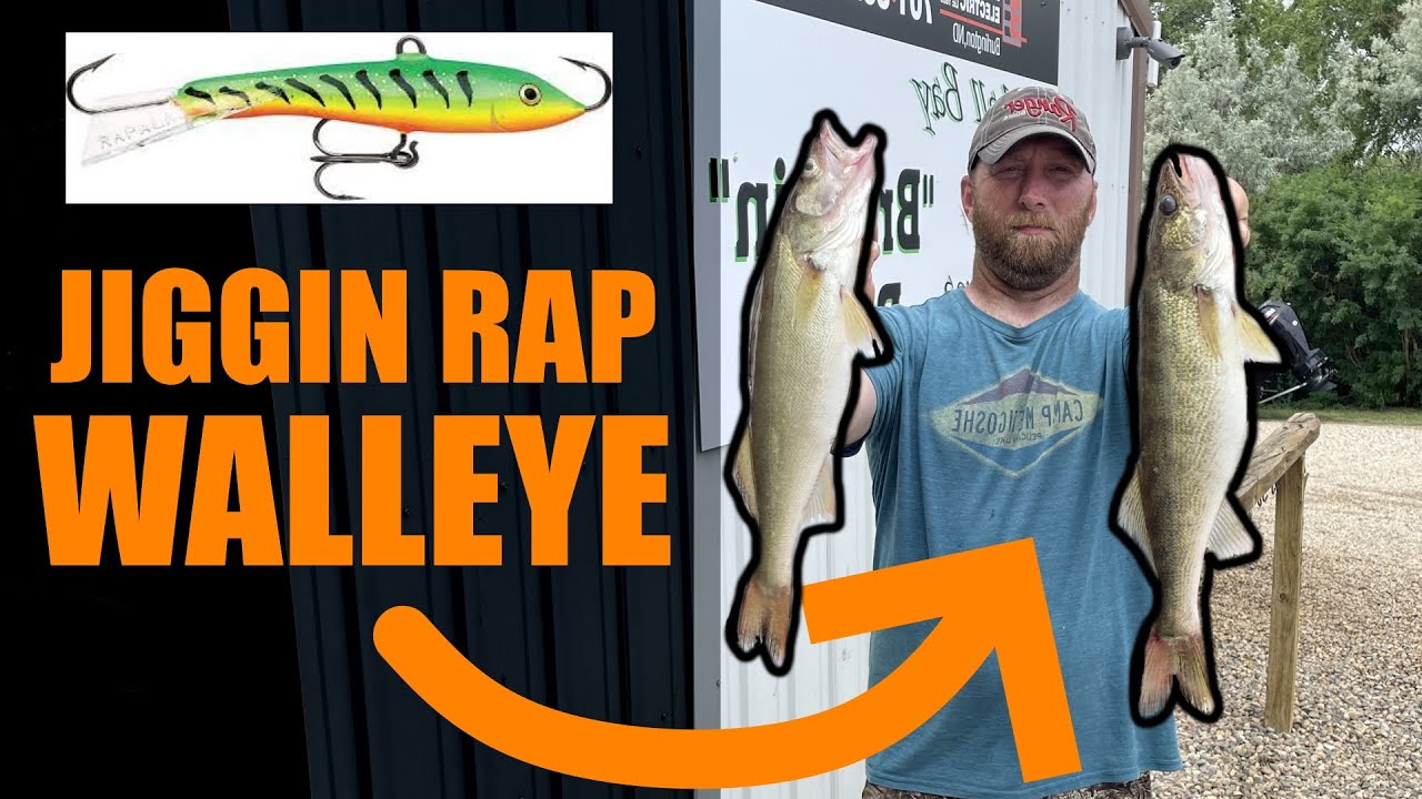 My Favorite Walleye Lure - Jigging Rap Fishing - Tips & Techniques for  Casting and Vertical Ripping 
