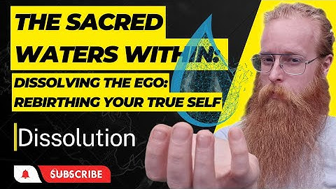 From Ashes to Healing Waters: The Alchemical Journey of Dissolution