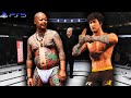 Bruce Lee vs. Fighter Yakuza | EA Sports UFC 4 (PS5)