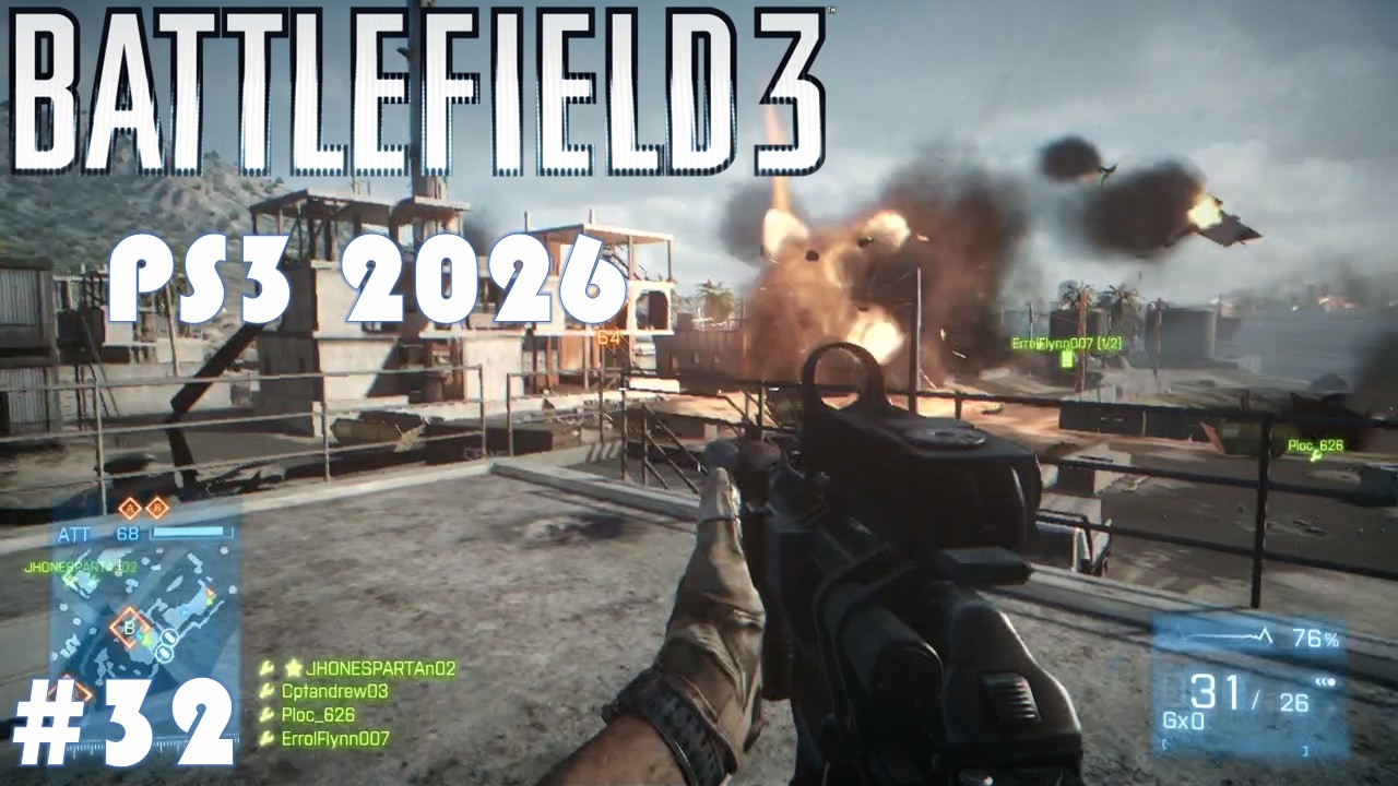バトルフィールド 3 Battlefield 3: Multiplayer Gameplay 2026 (PS3) #32 (Back Online