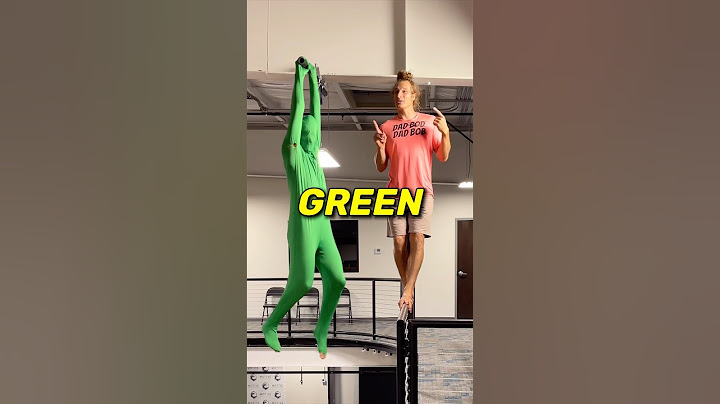 HOW MANY GREEN SCREEN PEOPLE CAN HOLD MY WEIGHT? 😂