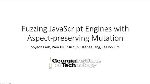 Fuzzing JavaScript Engines with Aspect-preserving Mutation