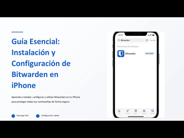 Cómo usar Bitwarden en iPhone